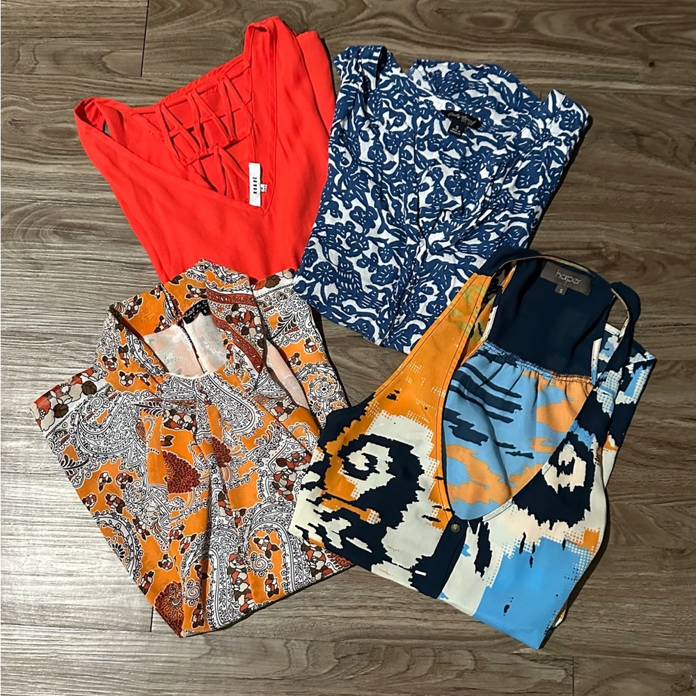 Bundle of 4 Sleeveless Tops